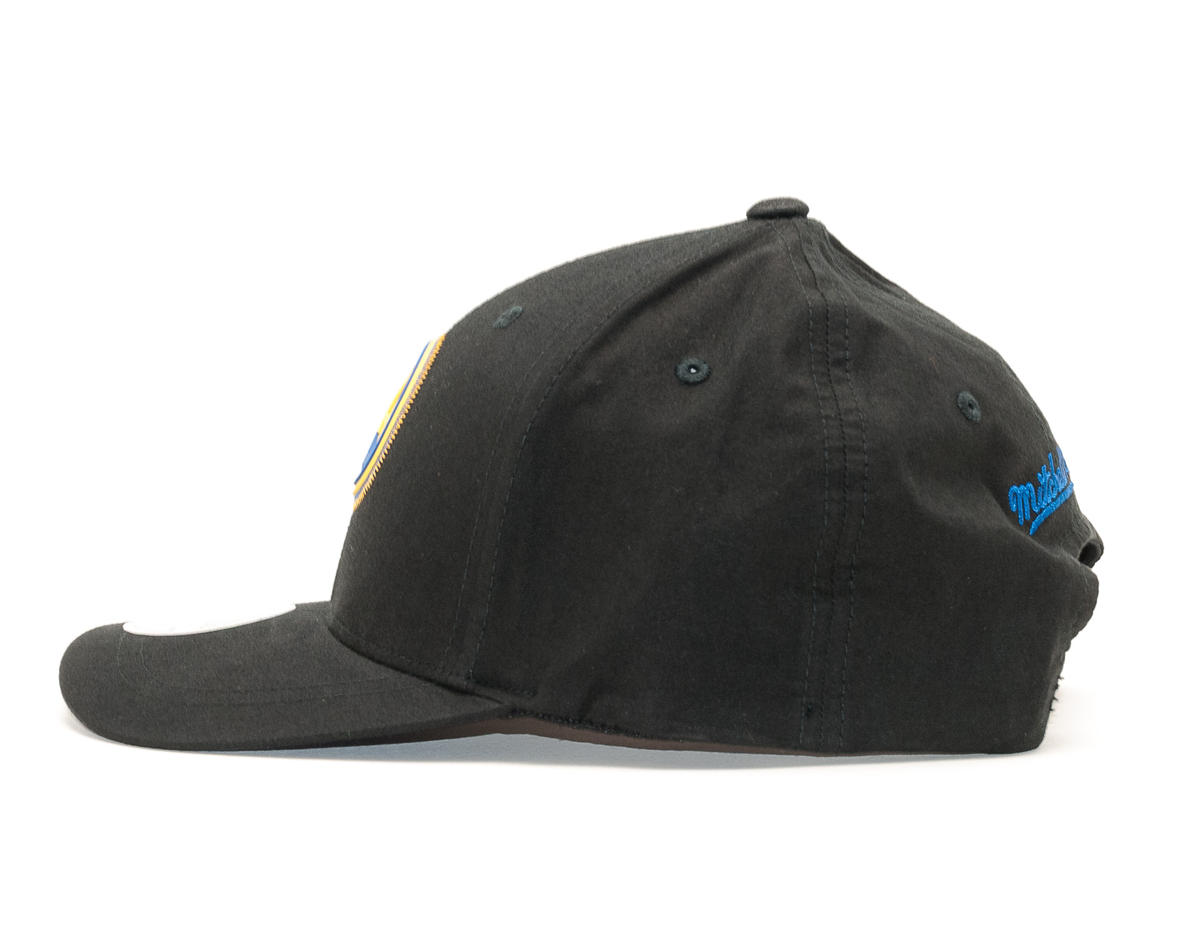 Kšiltovka Mitchell & Ness NBA Biowashed Zig Zag 110 SB Golden State Warrirors Black Snapback