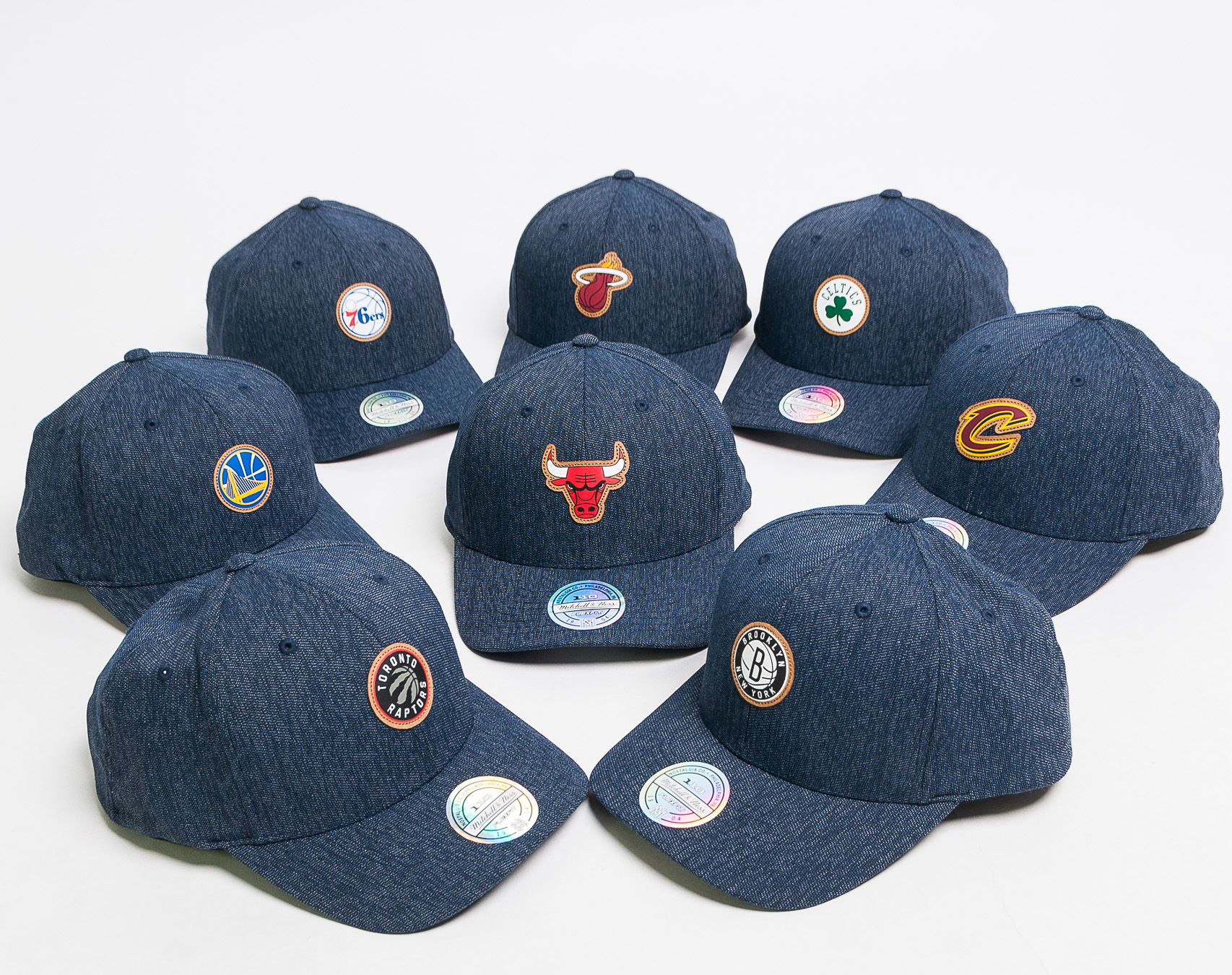 Kšiltovka Mitchell & Ness Golden State Warriors Kraft Navy Snapback