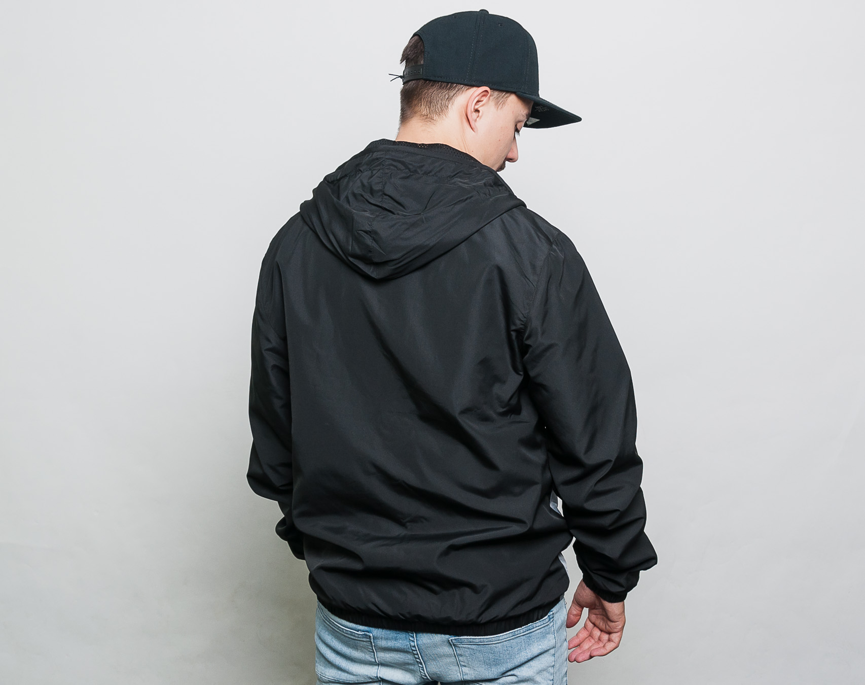 Bunda Cayler & Sons PA Small Icon Windbreaker Black/Grey