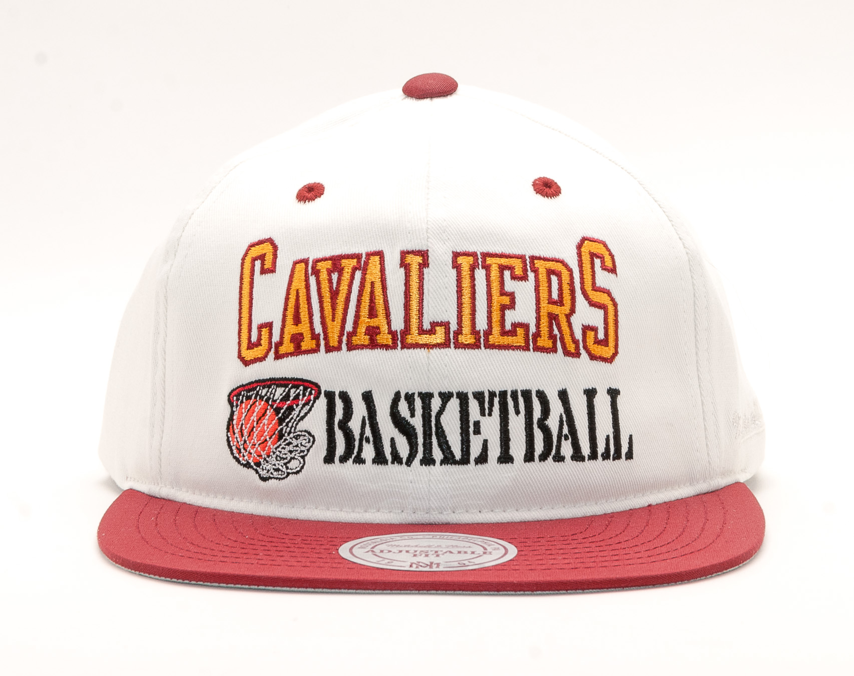 Kšiltovka Mitchell & Ness Cleveland Cavaliers Dunk Off White Snapback