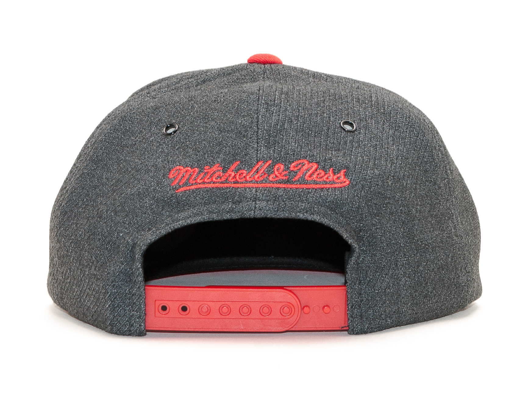 Kšiltovka Mitchell & Ness Toronto Raptors Hardwood Classic Woven Reflective Charcoal/Red Snapback