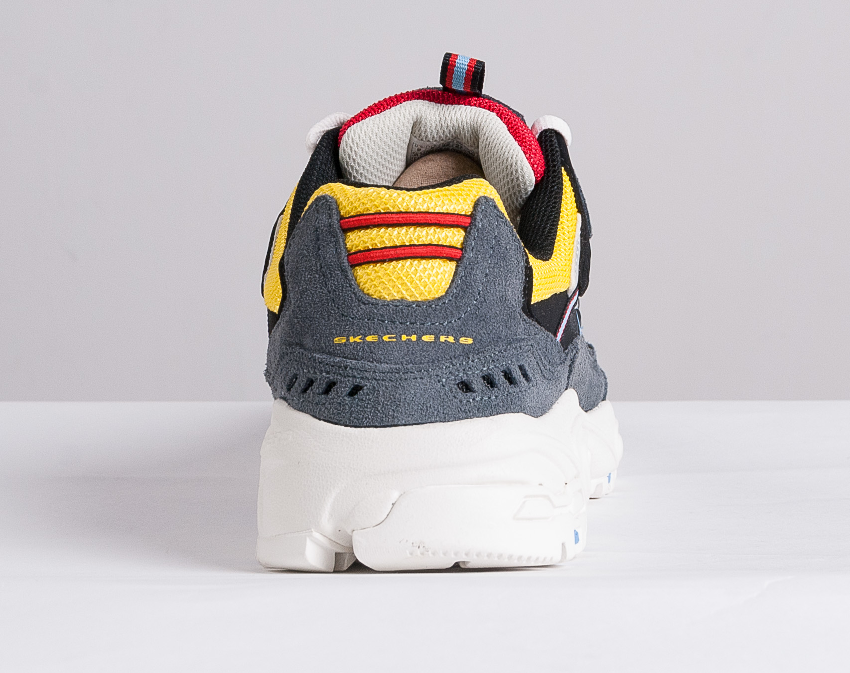 Boty Skechers Stamina Cutback 51286 CCRD Charcoal/Red
