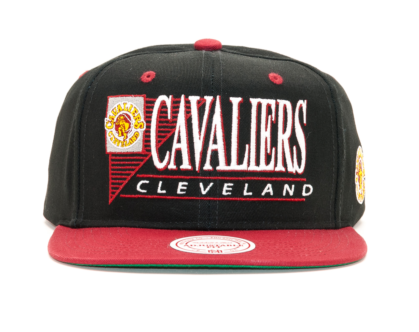 Kšiltovka Mitchell & Ness Horizon Cleveland Cavaliers Black/Burgundy Snapback