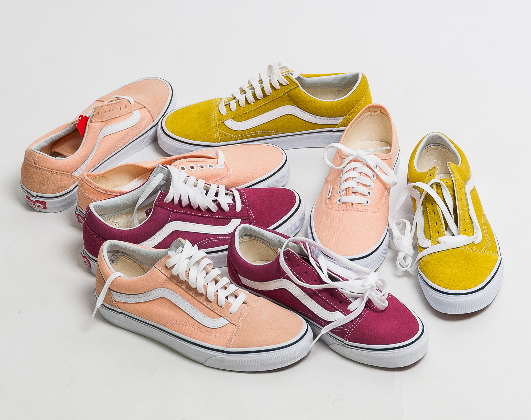 Boty VANS Authentic Bleached Apricot/True White