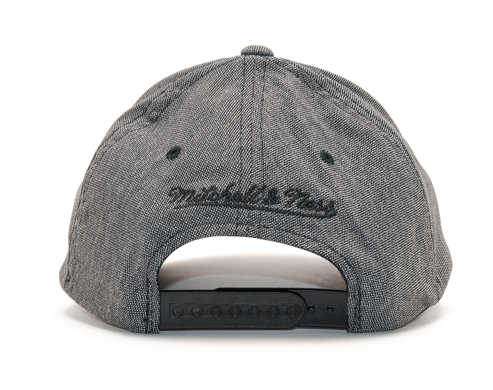 Kšiltovka Mitchell & Ness Stretch Melange Black Snapback