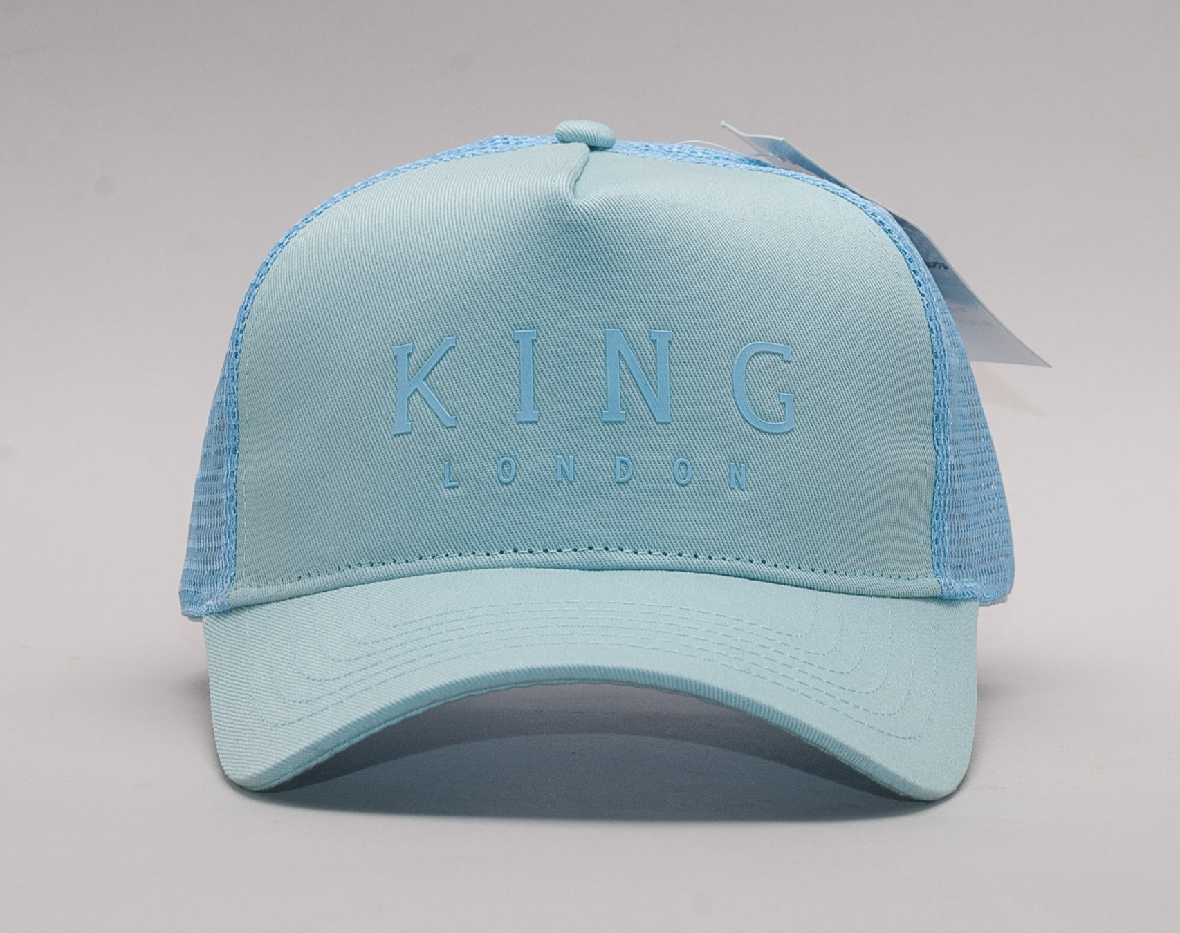 Kšiltovka King Apparel Poplar Trucker Sky Snapback