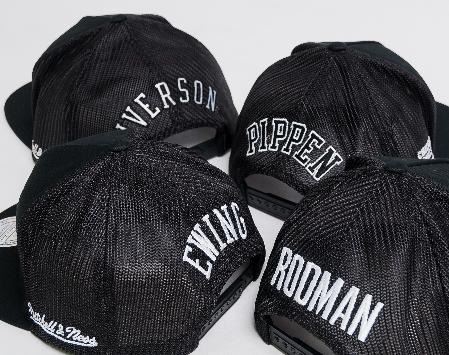 Kšiltovka Mitchell & Ness N & N Dennis Rodman 110 SB Detroit Pistons Black Snapback