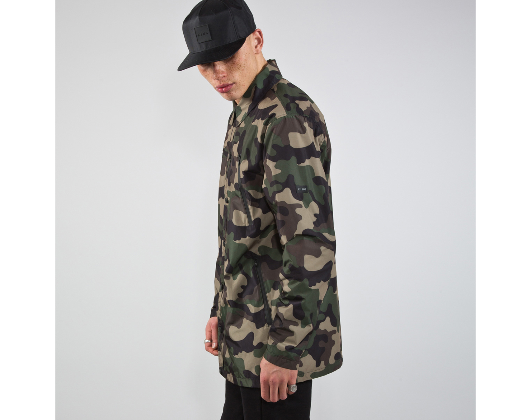Bunda pánská King Apparel Military Mac Camo