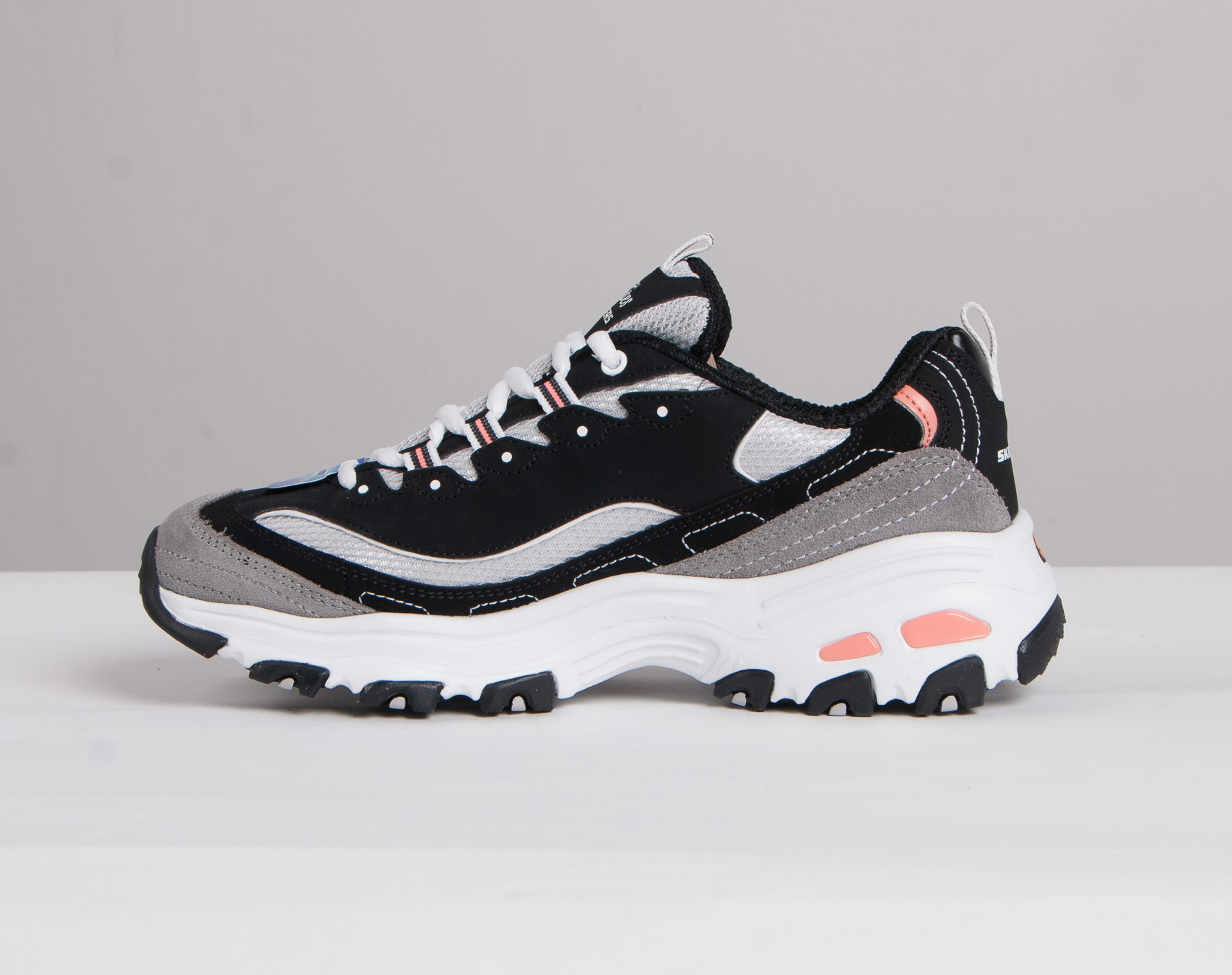 Dámské Boty Skechers D´Lites New Journey BKWG 11947 Black/White