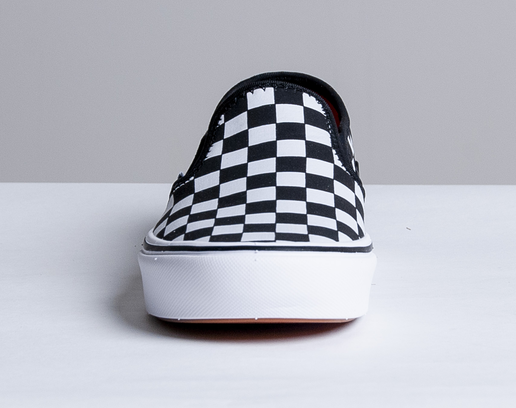 Dámské Boty VANS ComfyCush Slip-On Checkerboard Black/True White