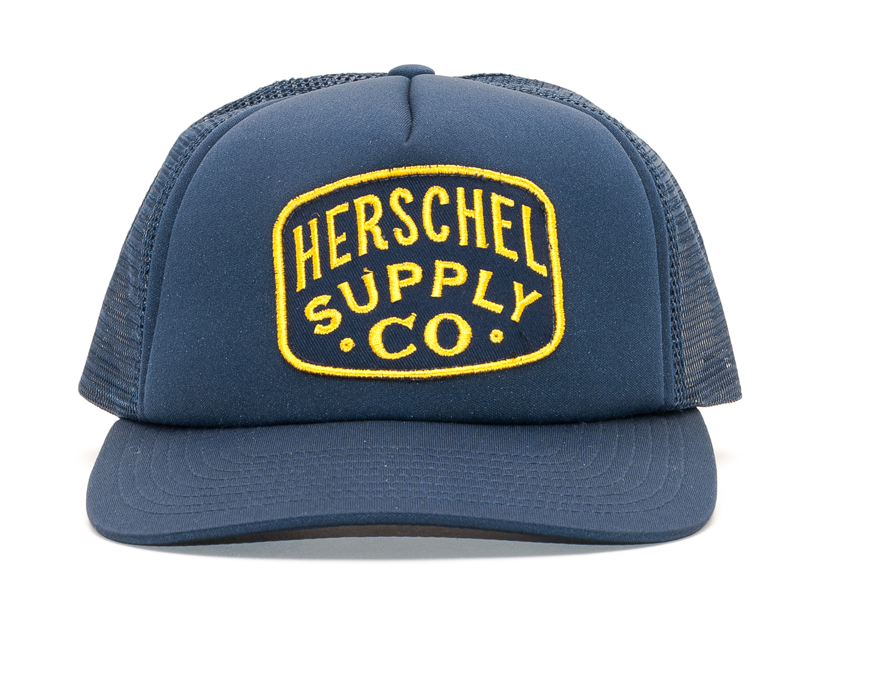 Kšiltovka Herschel Supply Whaler Patch Polyester Peacoat Snapback 1109-0713