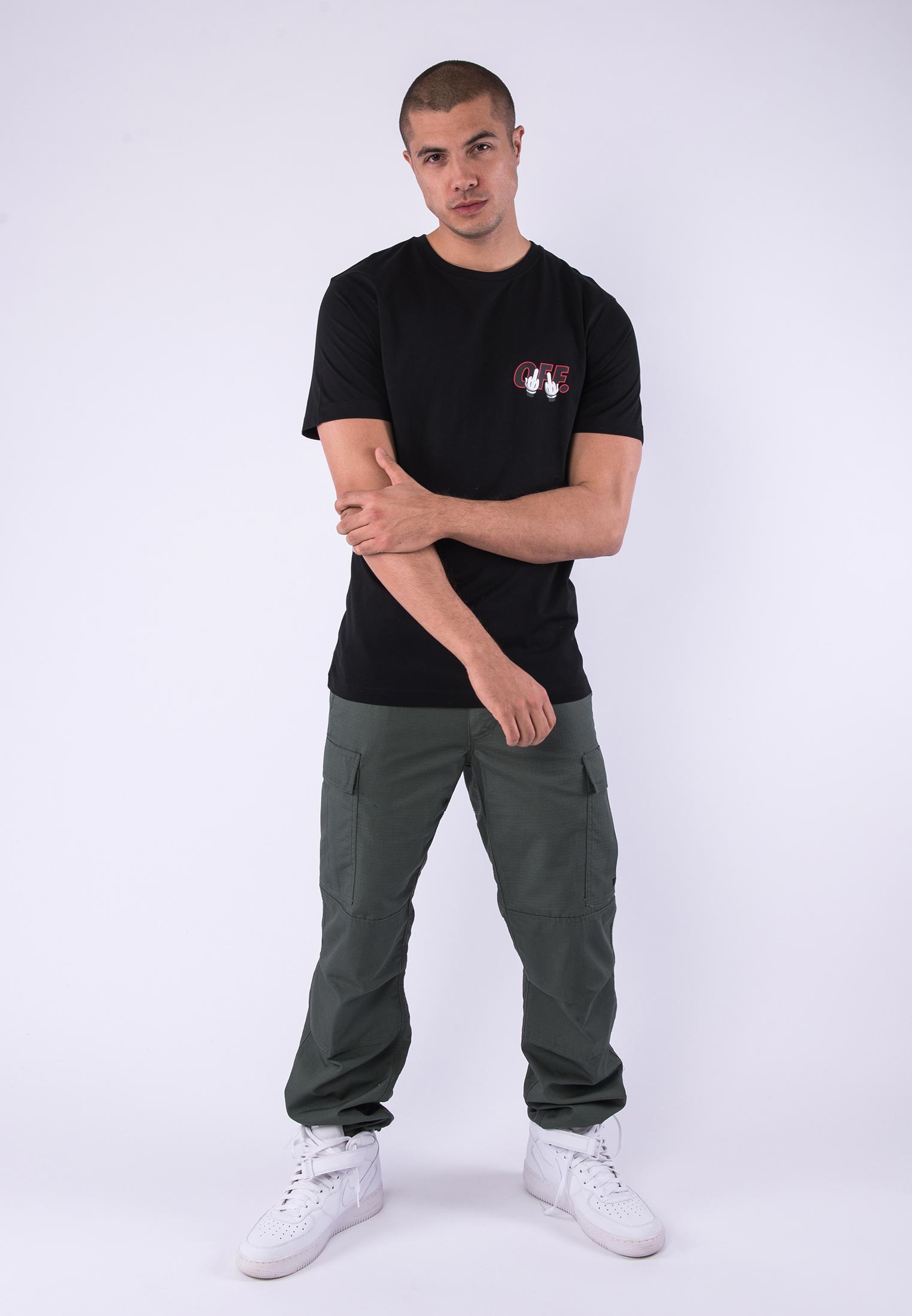 Triko Cayler & Sons WL Seriously Tee Black/MC