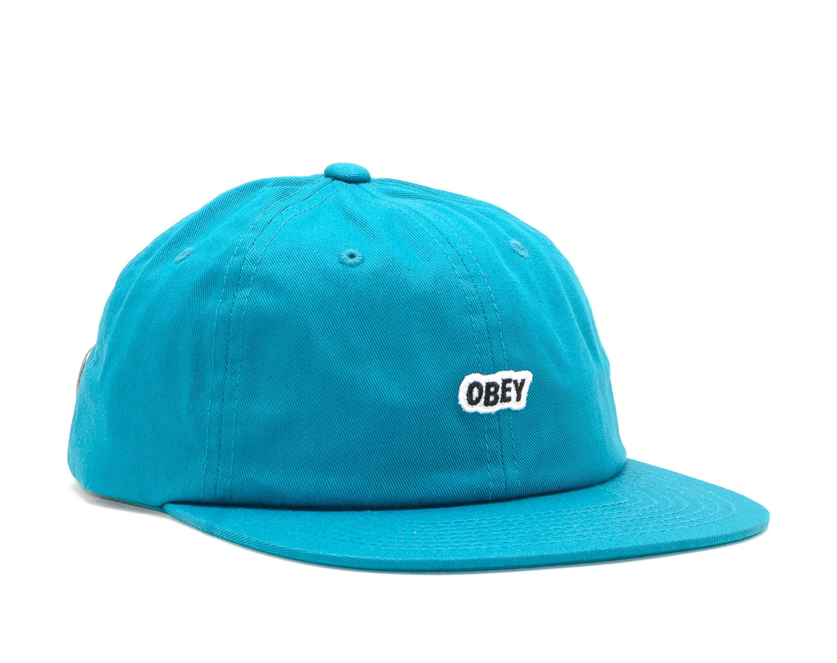 Kšiltovka OBEY Sleeper 6 Panel Pure Teal Strapback