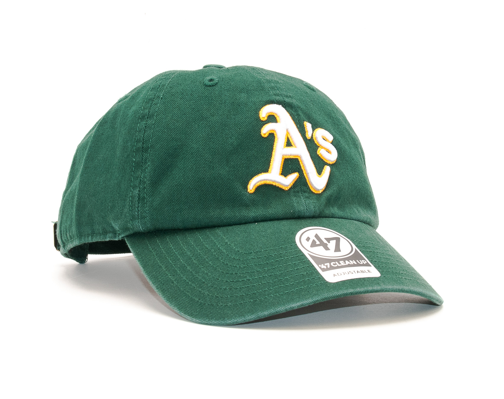 Kšiltovka 47 Brand Clean Up Oakland Athletics Green Strapback