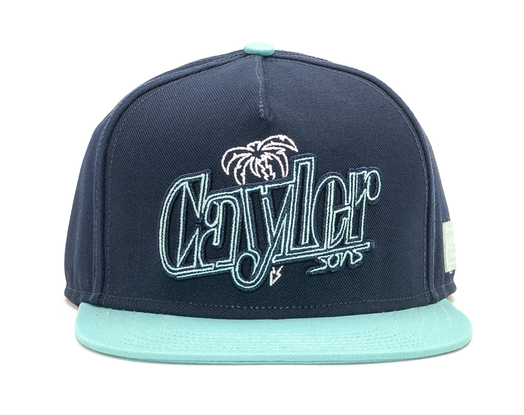 Kšiltovka Cayler & Sons WL SB Lights Cap Navy/Mint