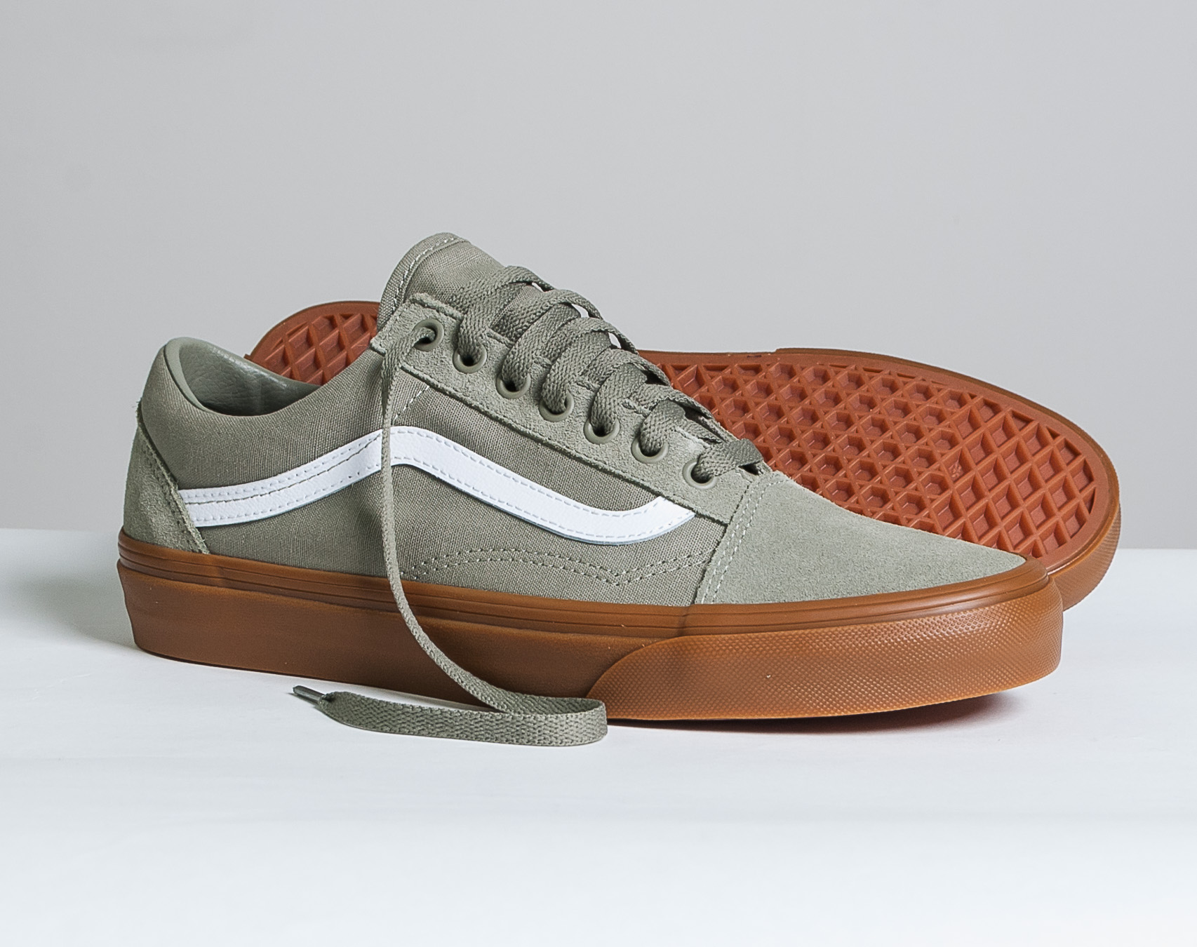 Boty VANS Old Skool Laurel Oak/Gum