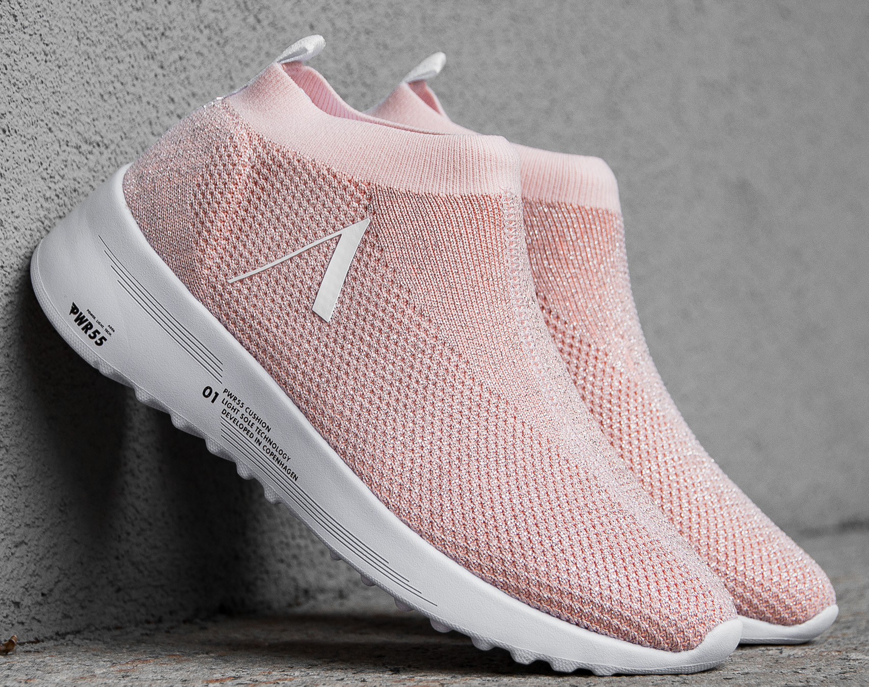 Dámské Boty ARKK Venecis FG Lurex PWR55 Pale Blush White EL3401-4910