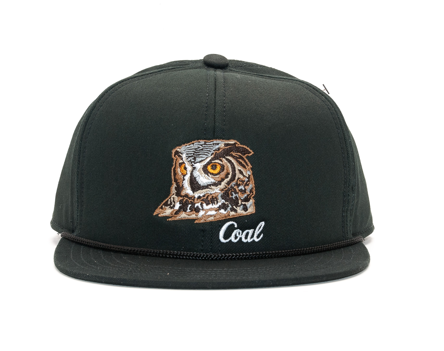 Kšiltovka Coal The Wilderness SP Owl Black Snapback