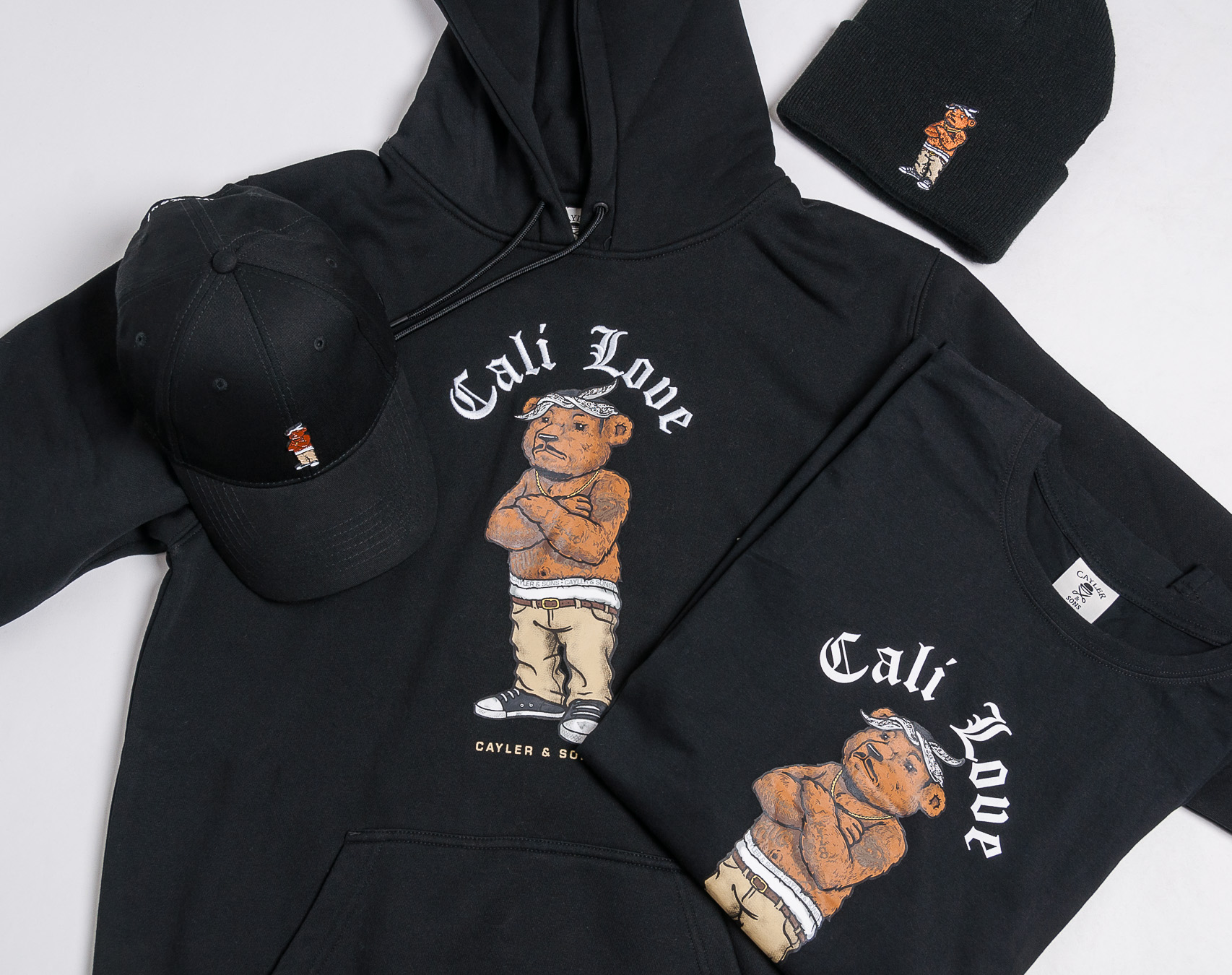 Triko Cayler & Sons WL Cee Love Tee Black/MC