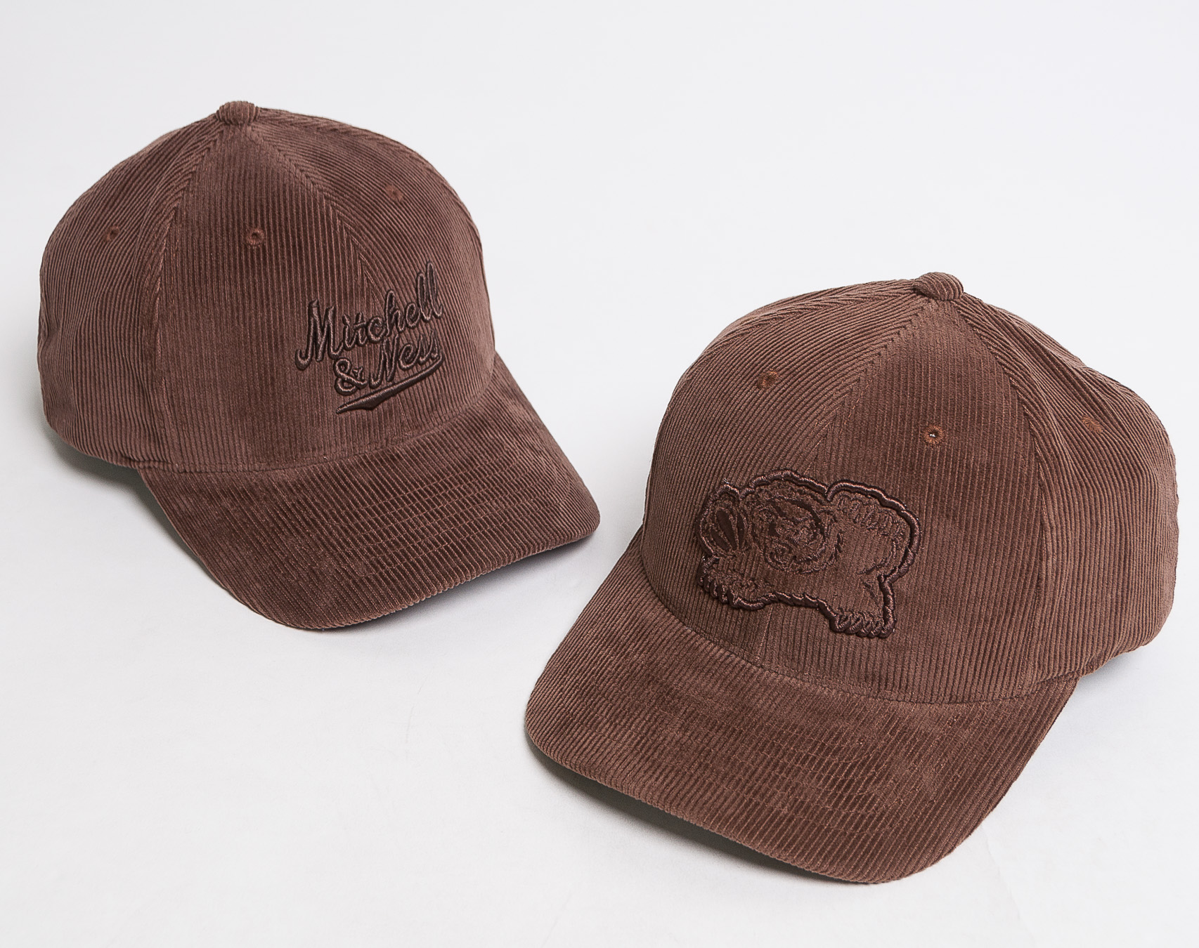 Kšiltovka Mitchell & Ness Vancouver Grizzlies Cord Brown Snapback