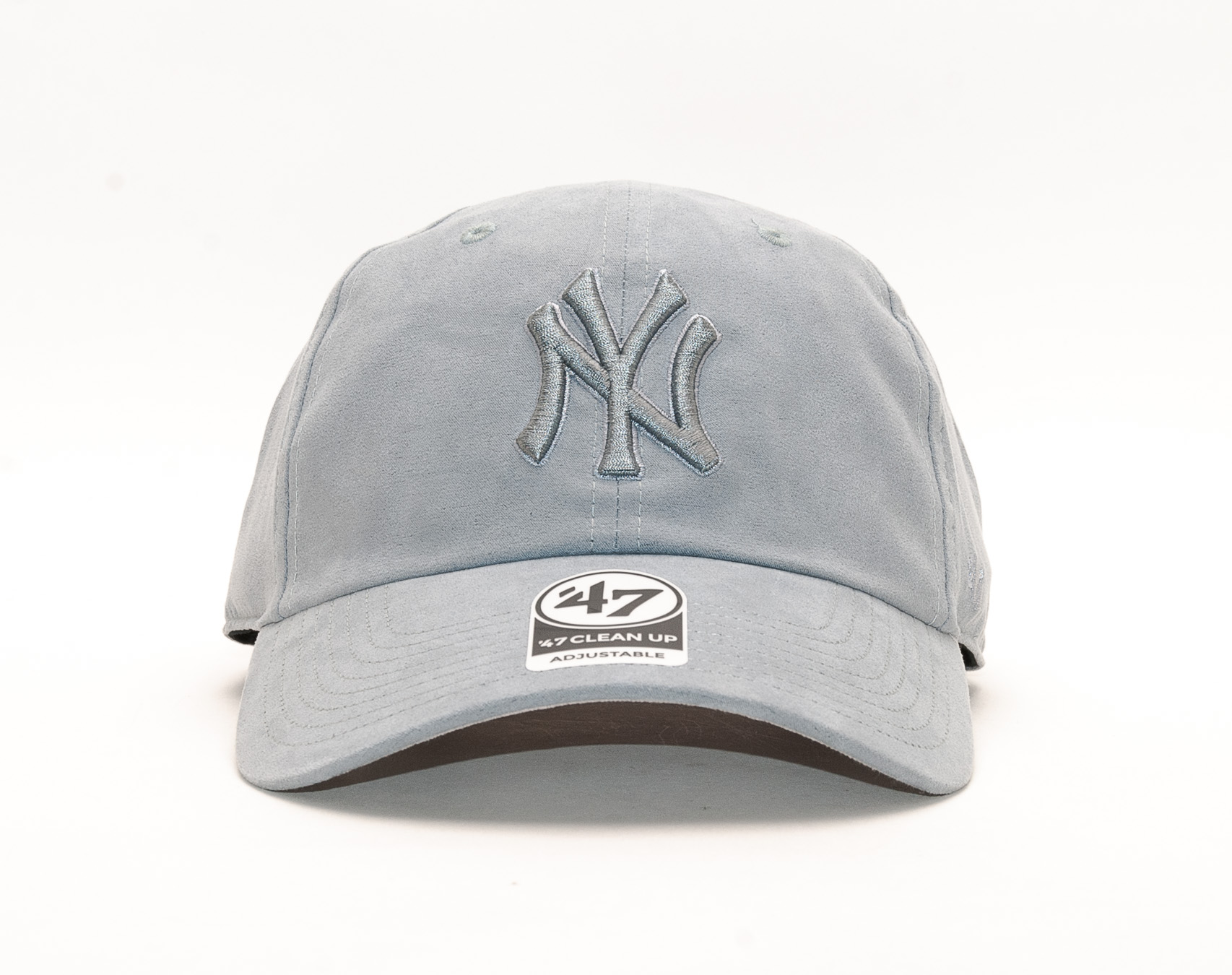 Kšiltovka 47 Brand New York Yankees Ultrabasic Clean Up Grey Strapback