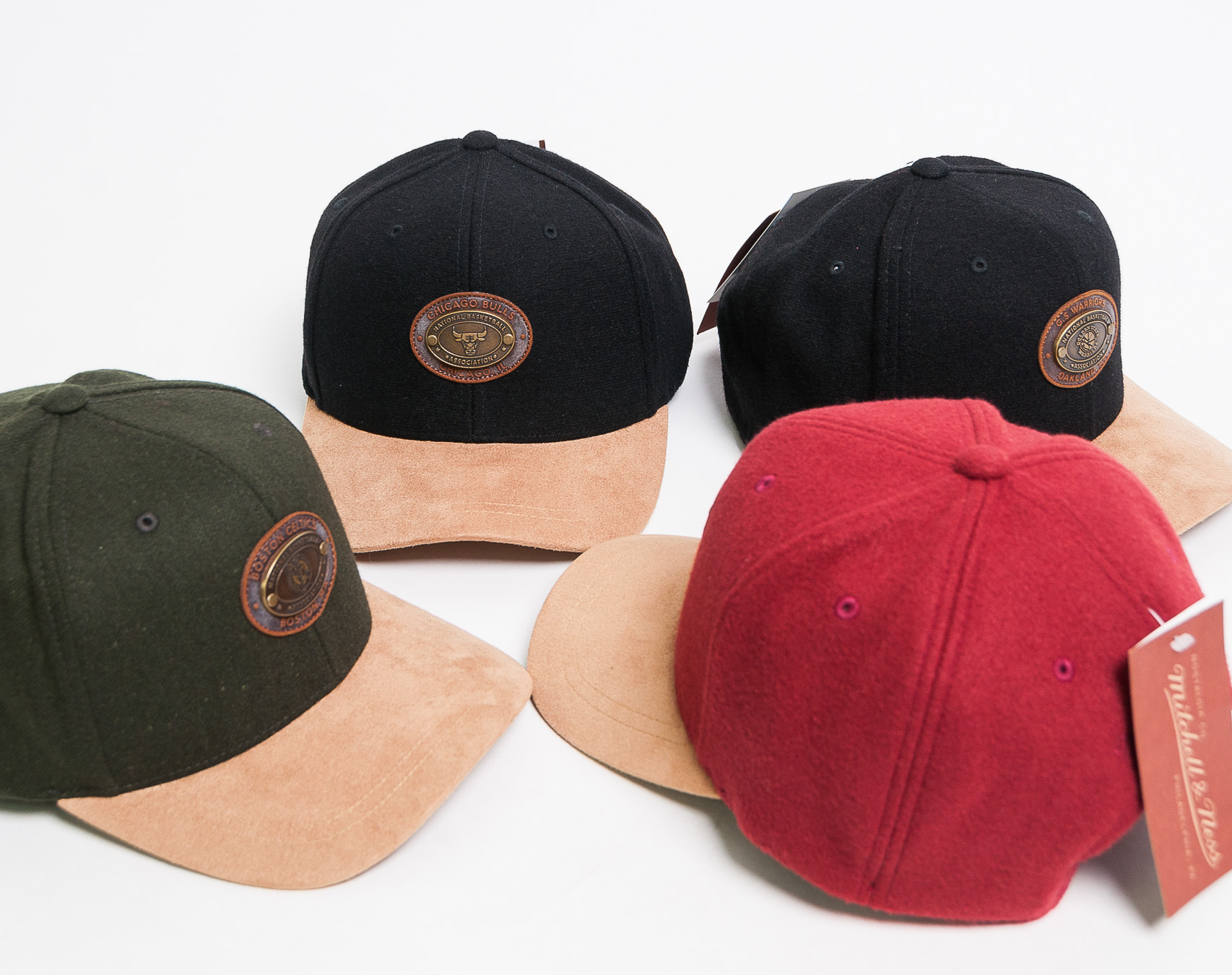 Kšiltovka Mitchell & Ness Cleveland Cavaliers Hardwood Classic Melton Oval Red Snapback