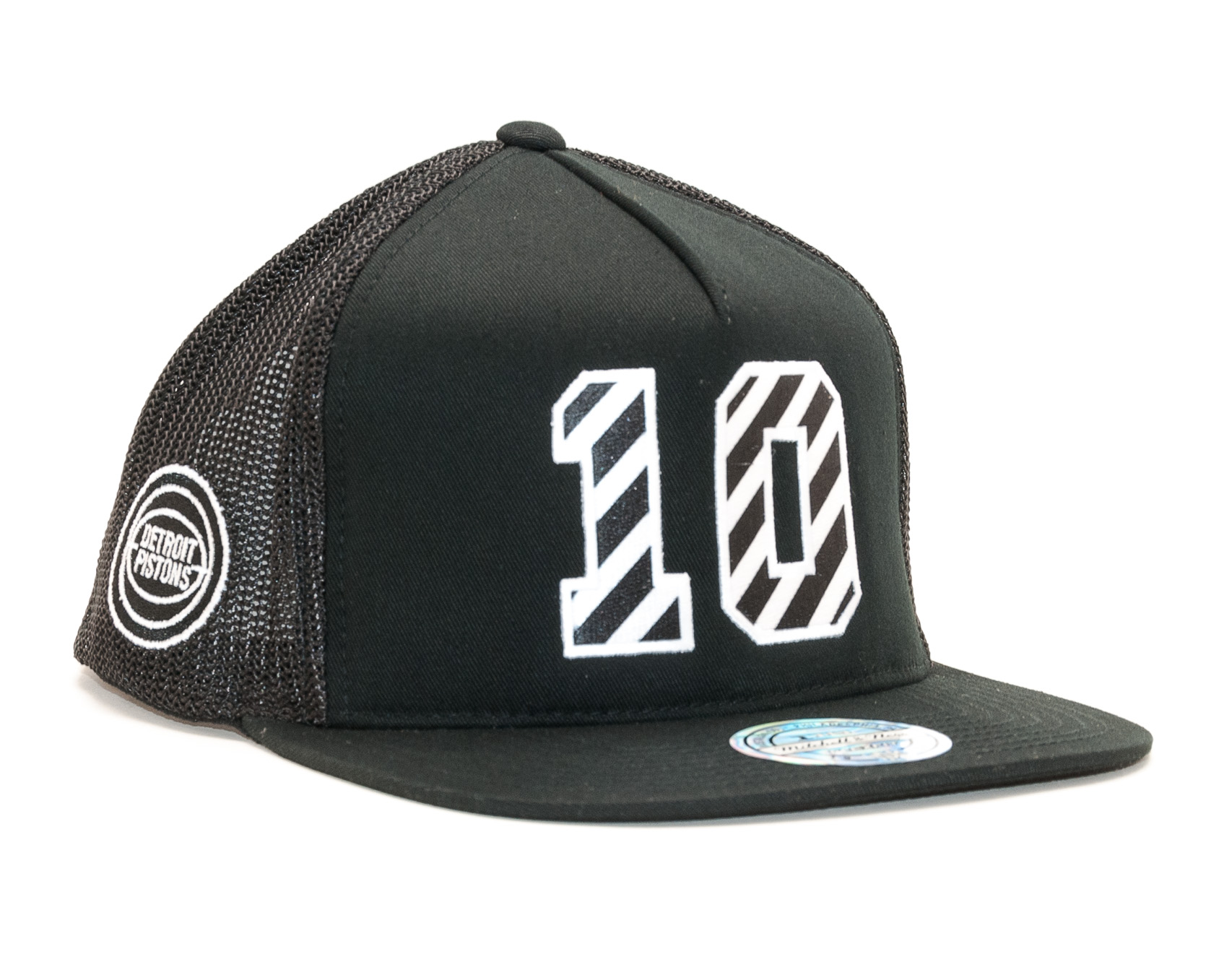 Kšiltovka Mitchell & Ness N & N Dennis Rodman 110 SB Detroit Pistons Black Snapback