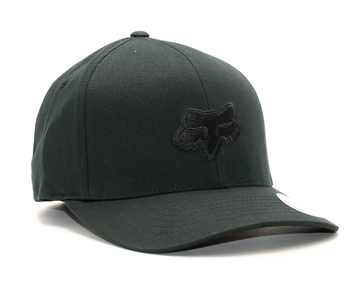 Kšiltovka FOX Legacy Black/Black Flexfit Hat