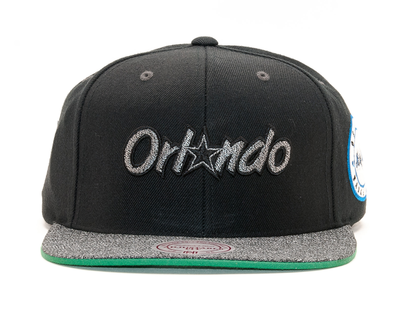 Kšiltovka Mitchell & Ness Orlando Magic Melange Patch Black Snapback