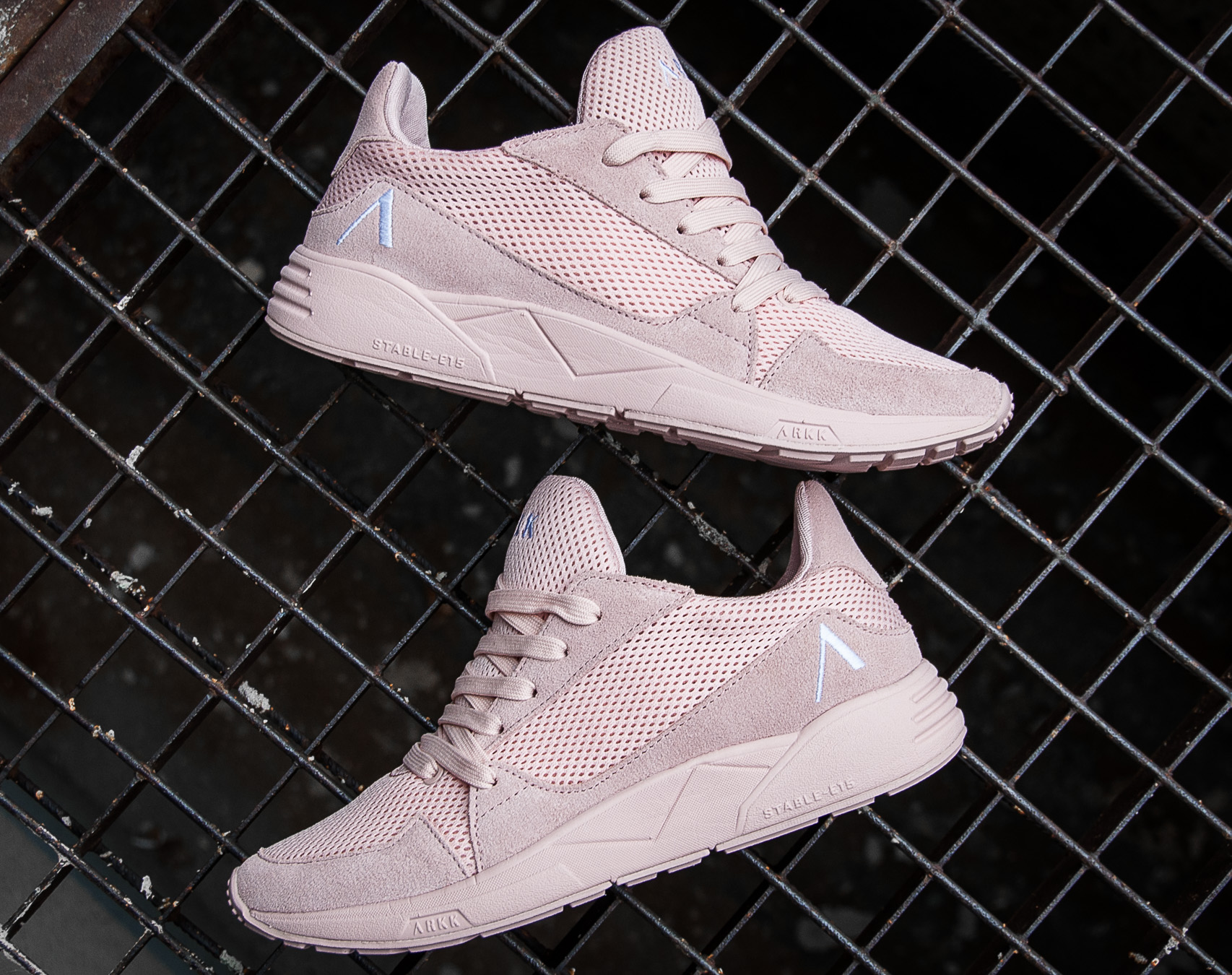 Dámské Boty ARKK Serinin Mesh S-E15 Pale Blush White EL2508-4910
