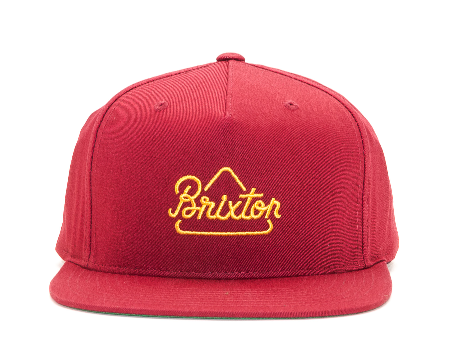 Kšiltovka BRIXTON Newbury Medium Profile Burgundy Snapback
