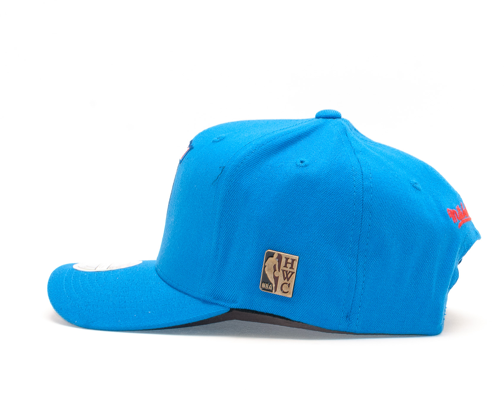 Kšiltovka Mitchell & Ness Philadelphia 76ers Hardwood Classic Freshman 110 Curved Blue Snapback