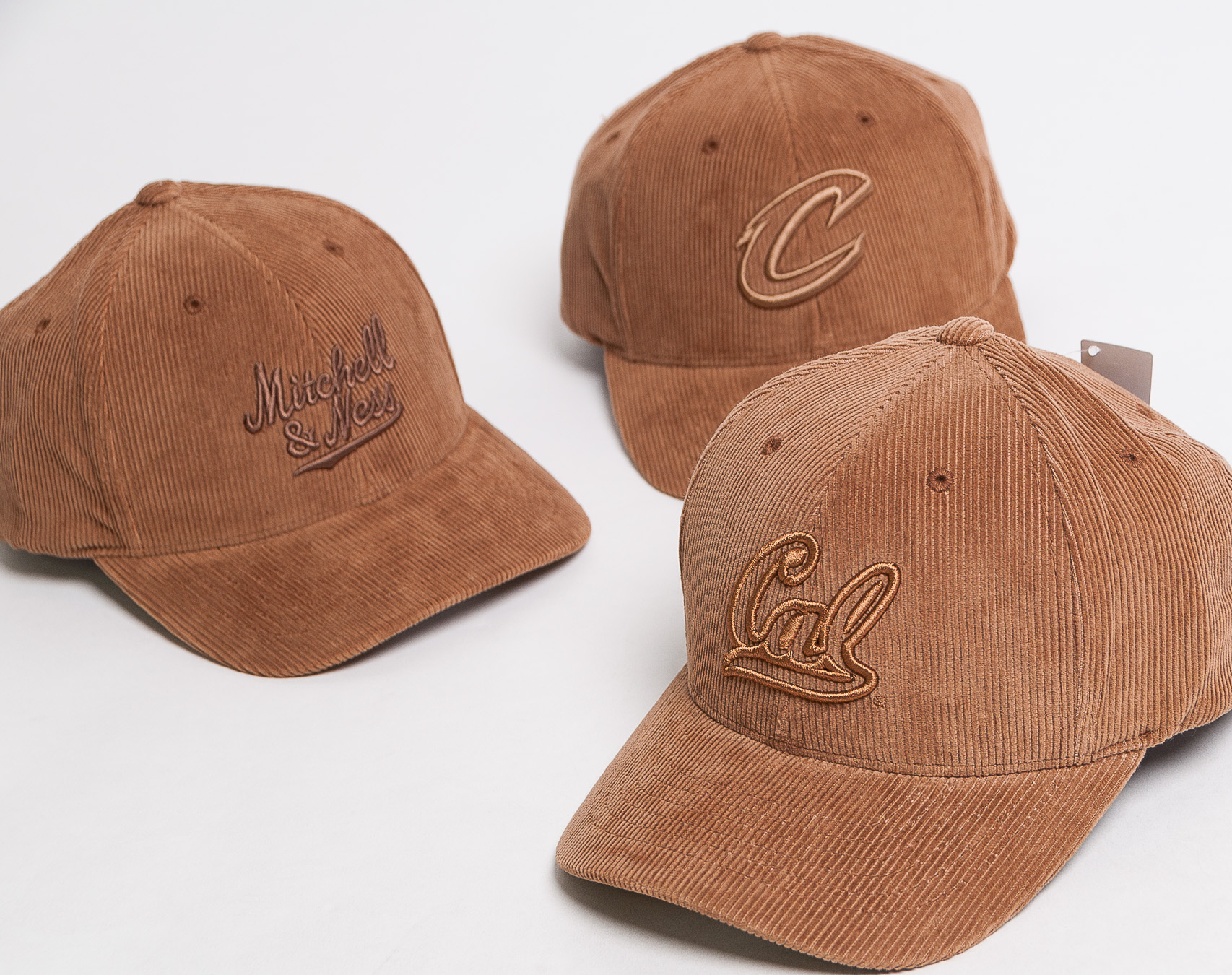 Kšiltovka Mitchell & Ness California Golden Bears Cord Satchel Snapback