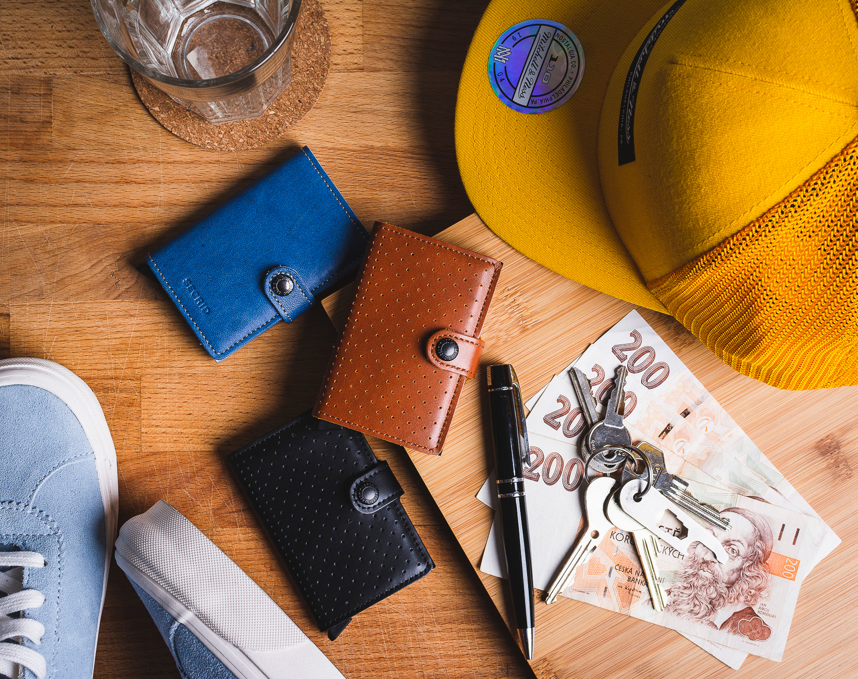 Peněženka Secrid Miniwallet Indigo 3