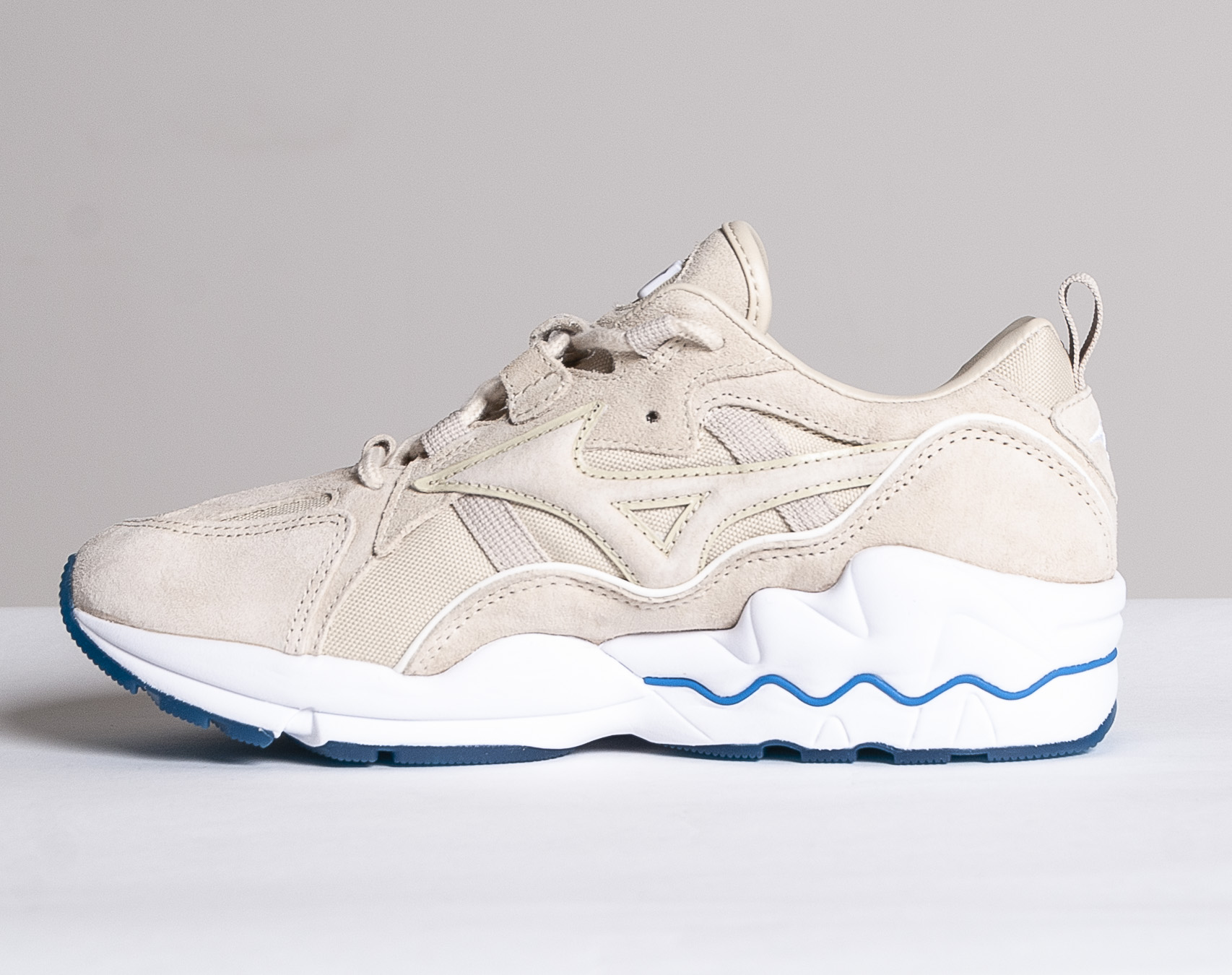 Boty Mizuno Wave Rider 1 PREMIUM Wood Ash/White