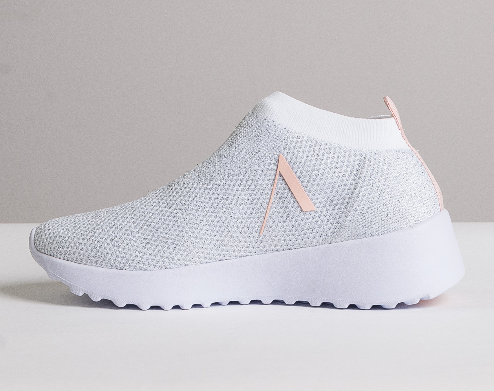 Dámské Boty ARKK Venecis FG Lurex PWR55 White Pale Blush EL3400-1049