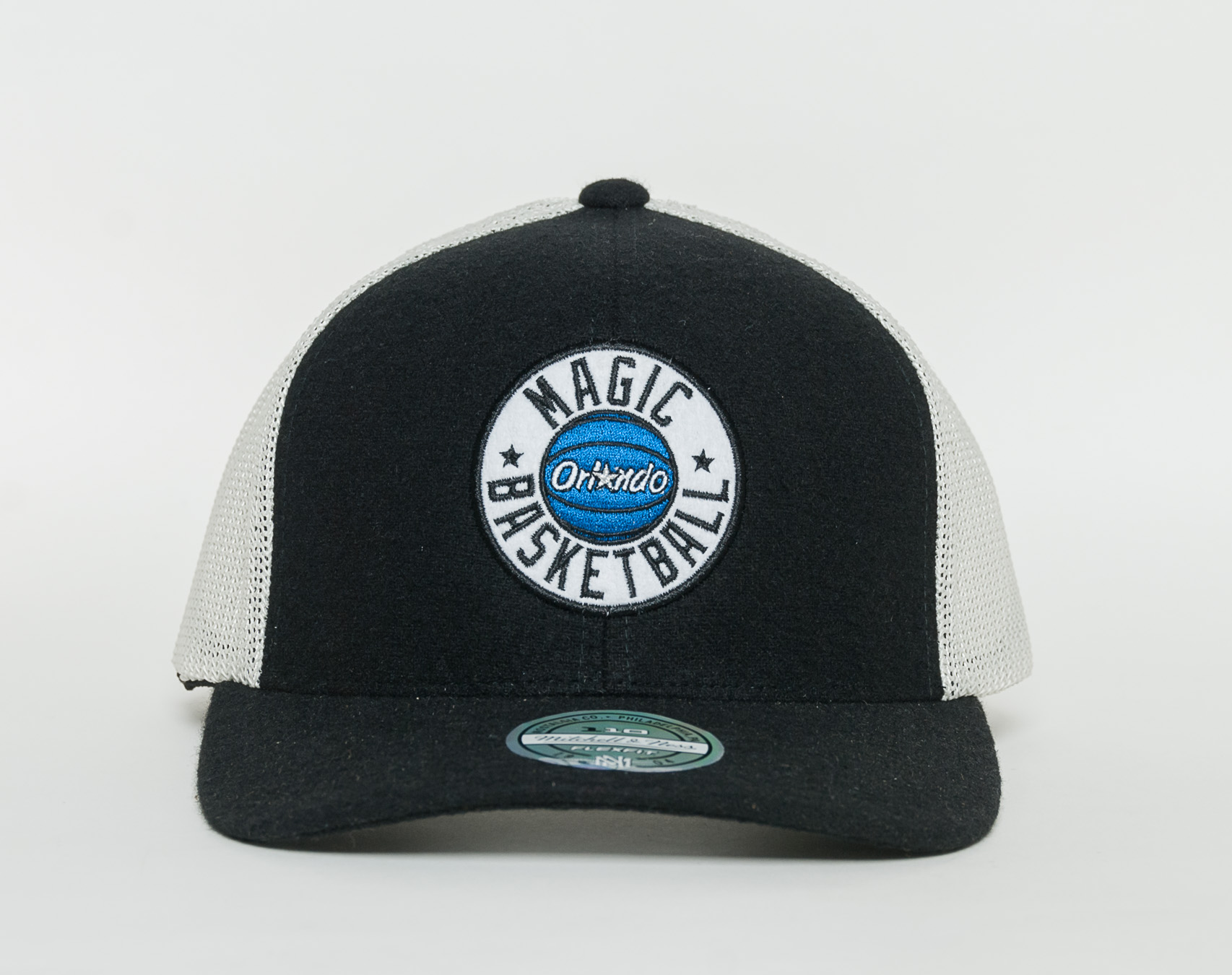 Kšiltovka Mitchell & Ness Patch 110 SB Orlando Magic Black/White Snapback