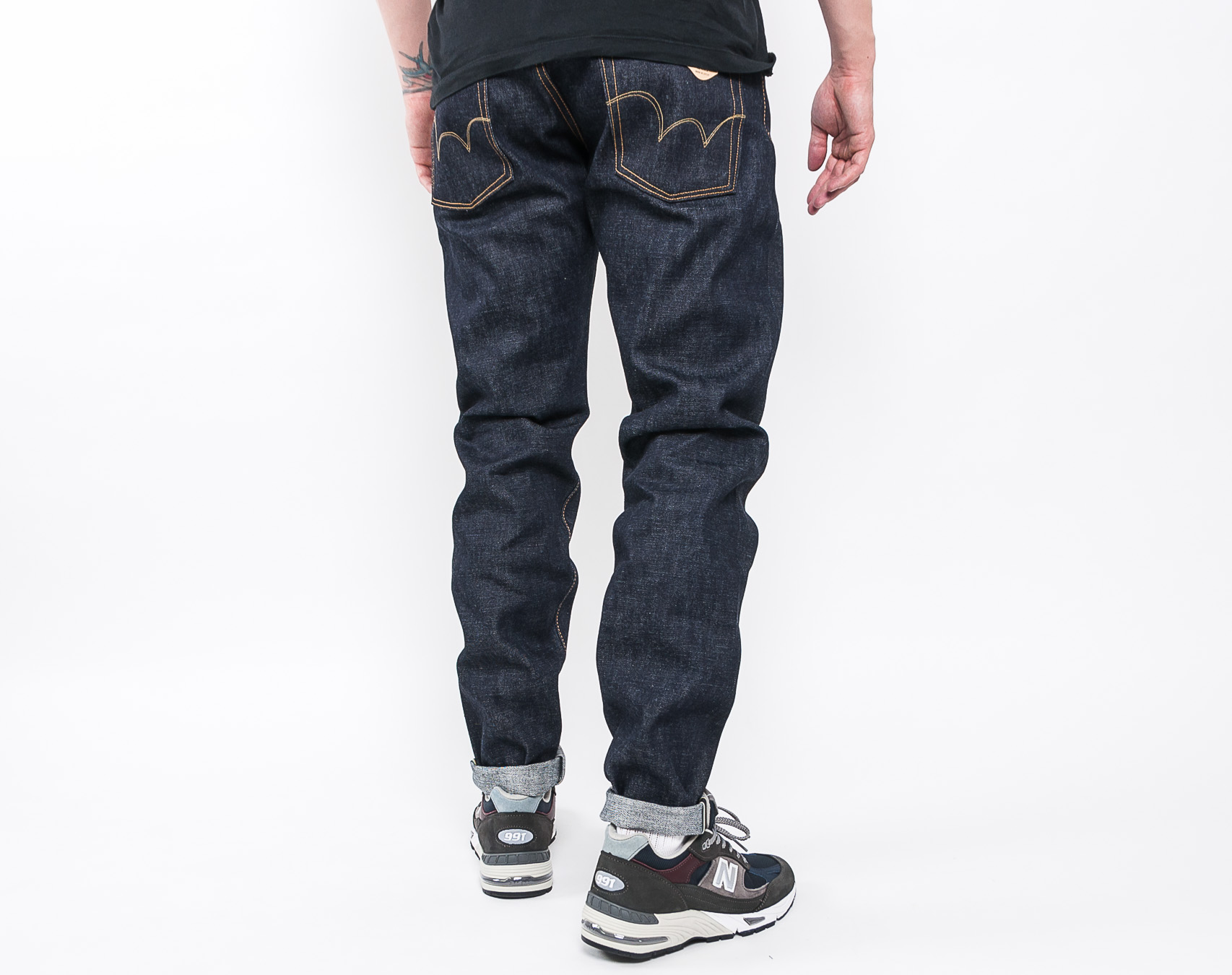 Kalhoty Edwin Classic Regular Tapered Rainbow Selvage Japan Denim 13oz Raw State