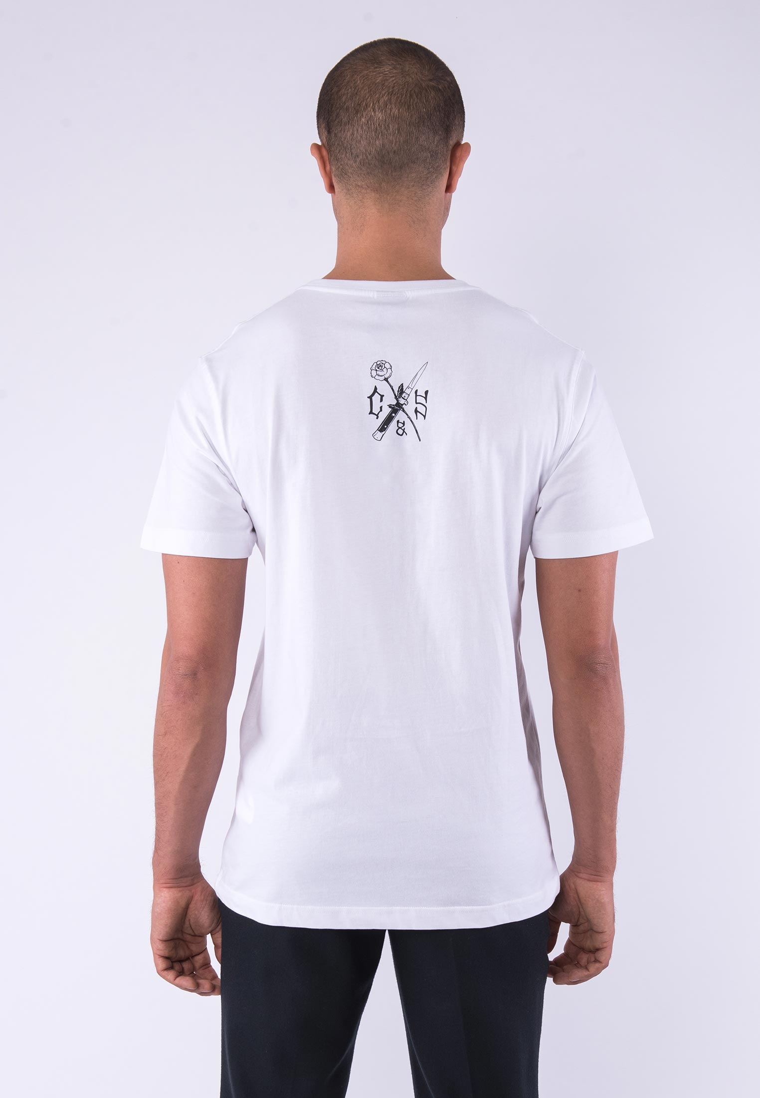 Triko Cayler & Sons WL C-Enemies Tee White/Black