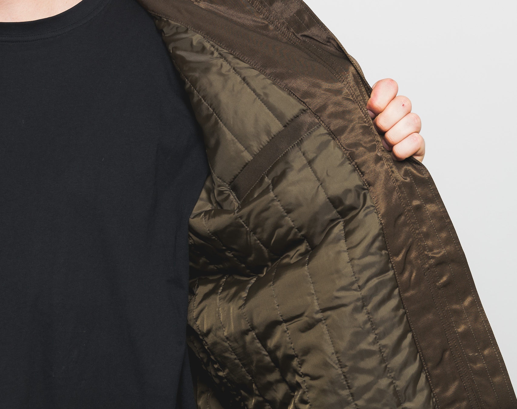 Zimní Bunda Cheap Monday Alert Parka Khaki Green