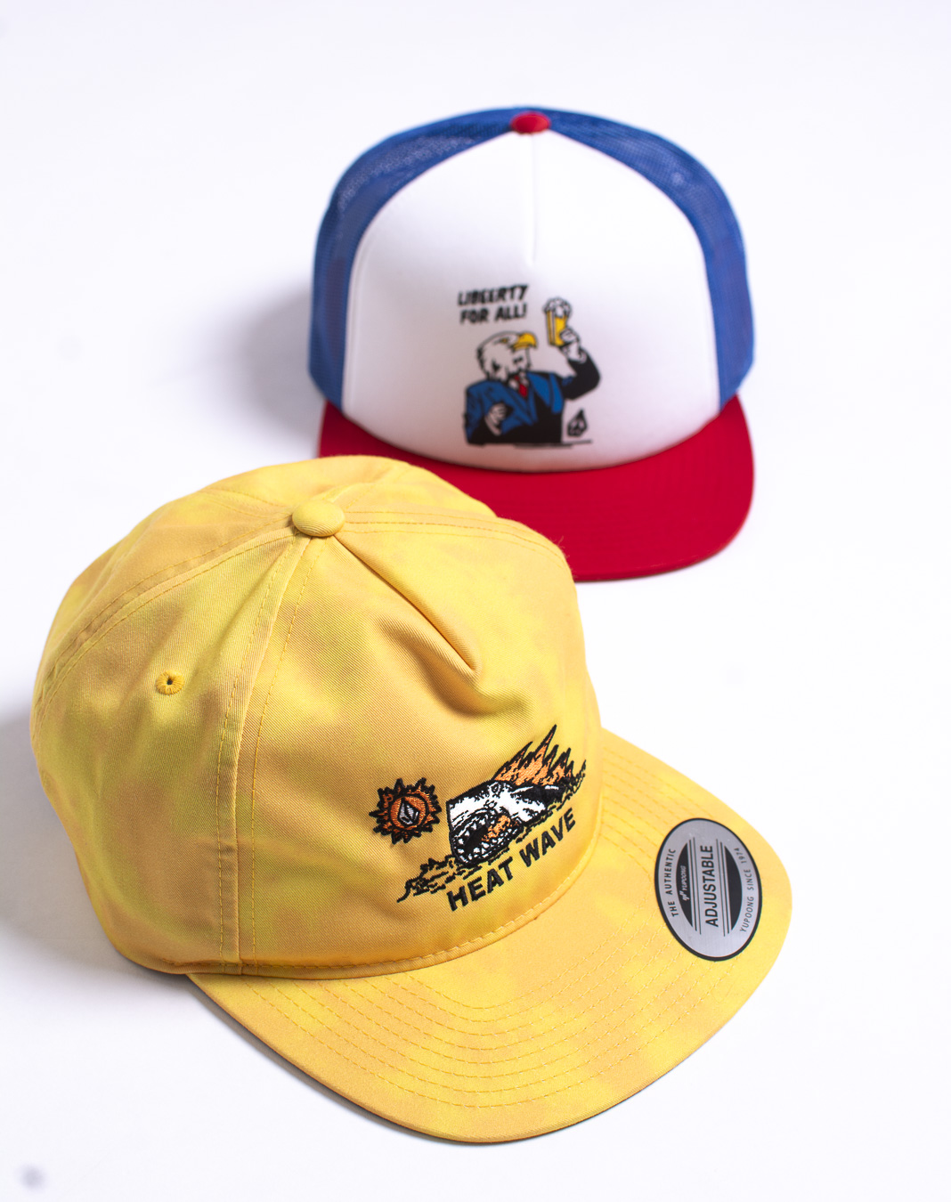 Kšiltovka Volcom Heat Wave Cyber Yellow