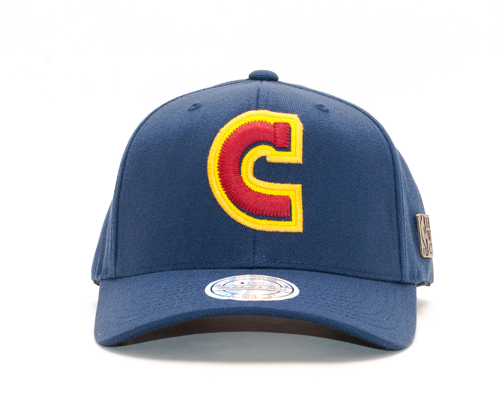 Kšiltovka Mitchell & Ness Cleveland Cavaliers Hardwood Classic Freshman 110 Curved Navy Snapback