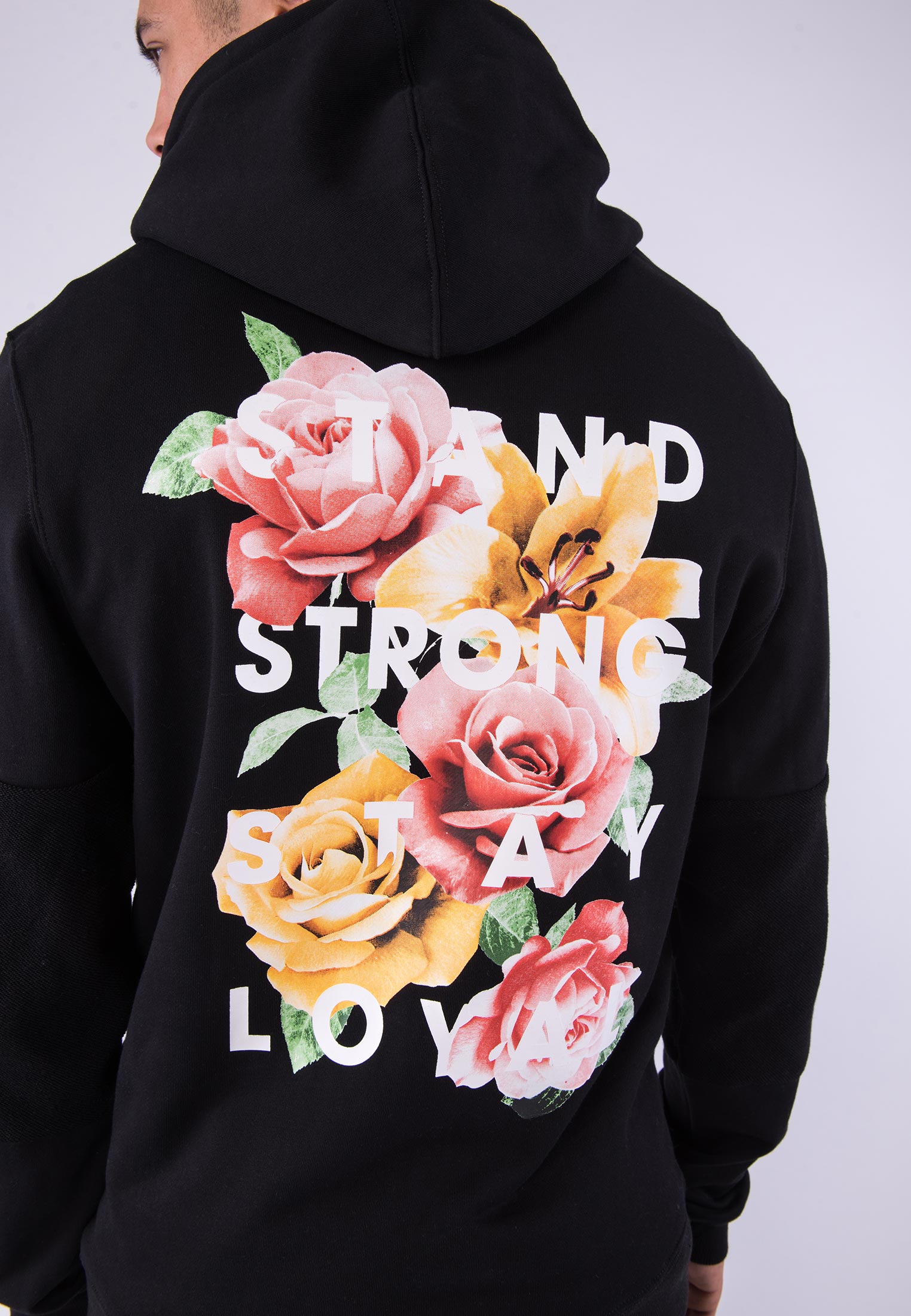 Mikina Cayler & Sons Stand Strong Hoody Black/MC