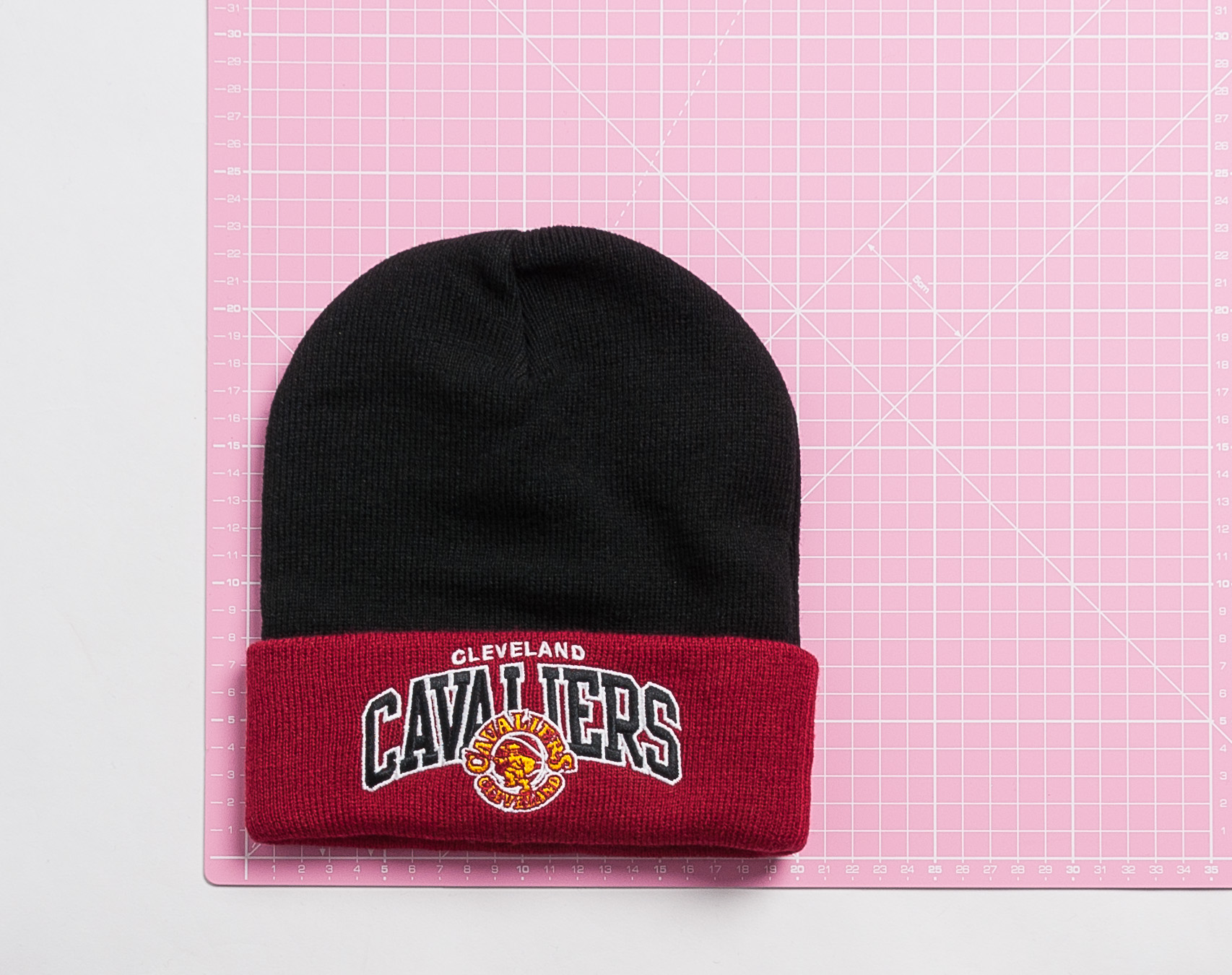 Kulich Mitchell & Ness Arched Cuff Knit Cleveland Cavaliers Black/Burgundy