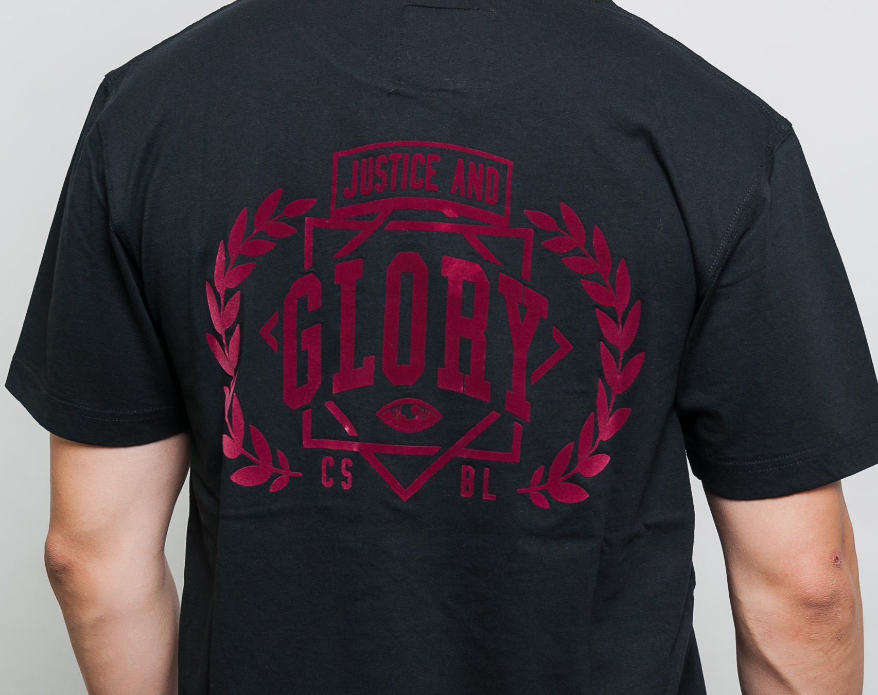 Triko Cayler & Sons CSBL Justice N Glory Tee Black/Bordeaux