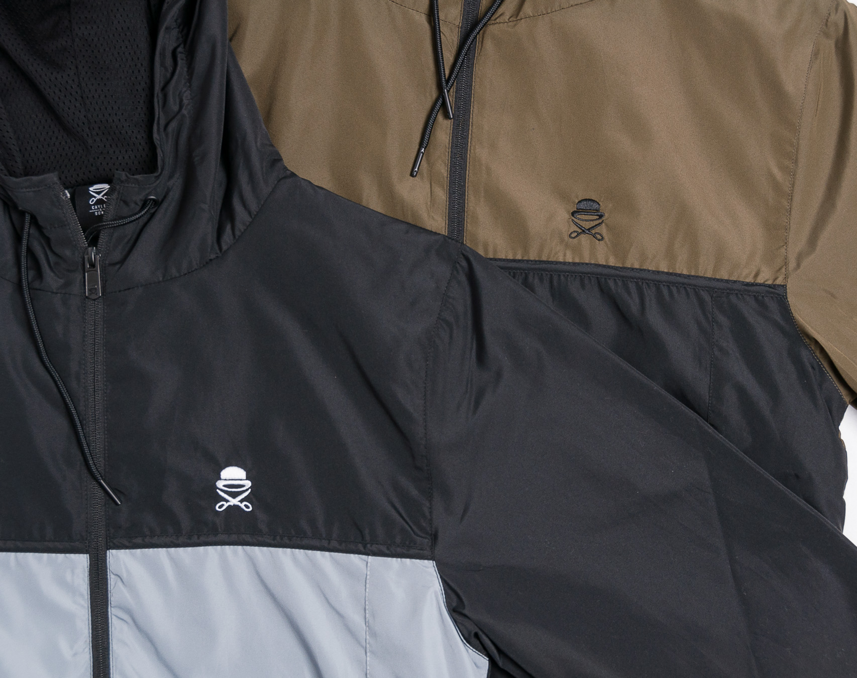 Bunda pánská Cayler & Sons PA Small Icon Windbreaker Olive/Black