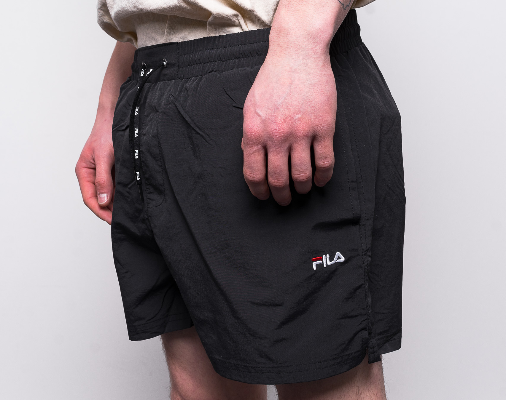 Kraťasy FILA Owen Shorts Black