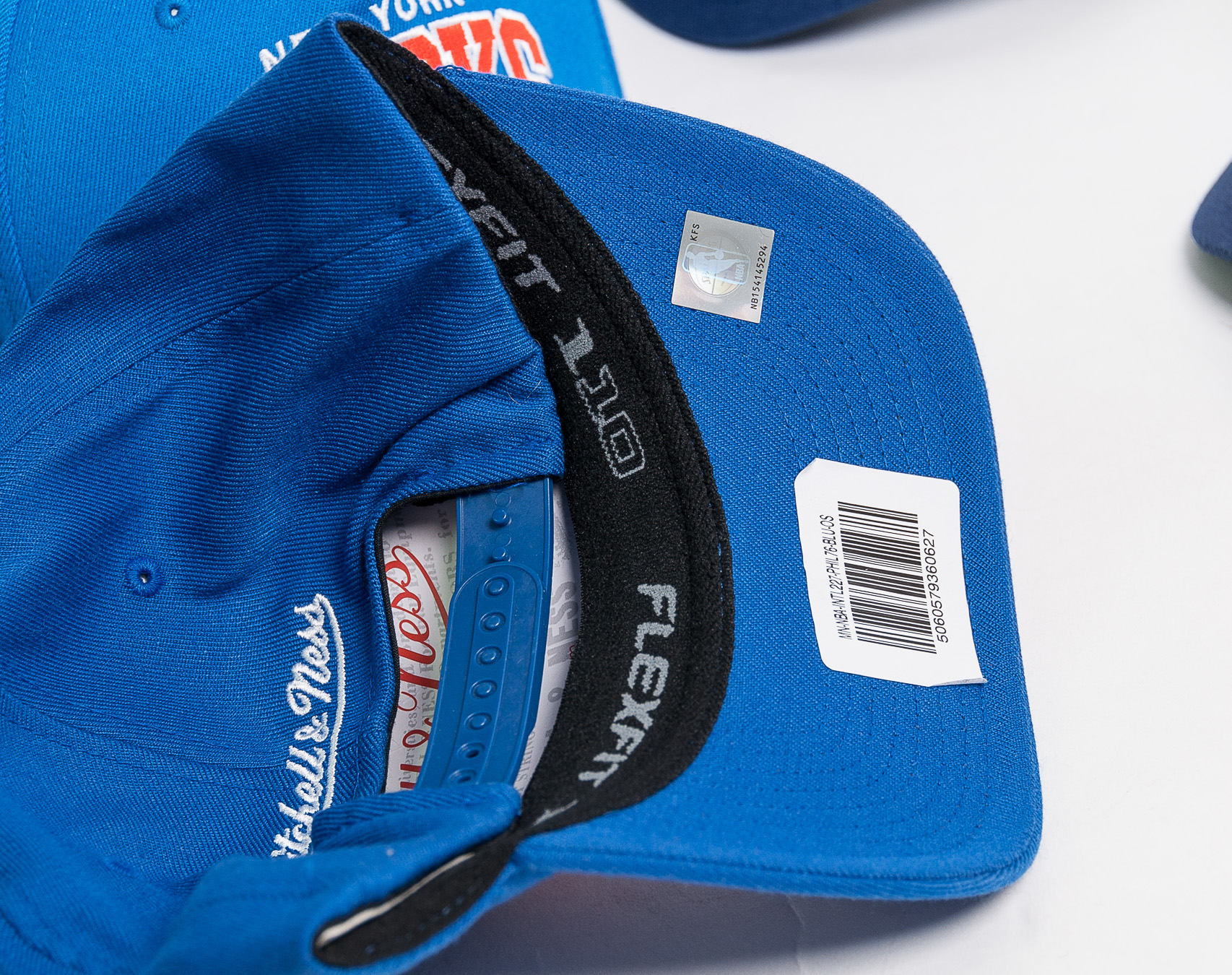 Kšiltovka Mitchell & Ness NBA Team Arch Pinch Panel 110 Golden State Warriors Blue Snapback