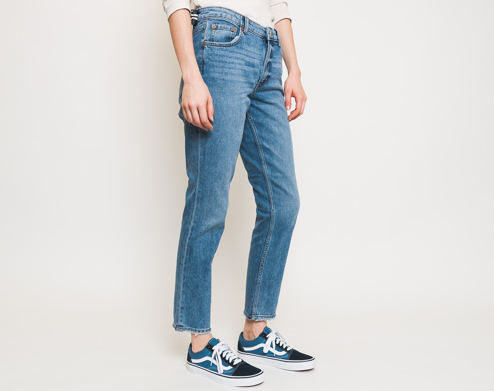 Dámské Kalhoty Cheap Monday Revive Washed Blue