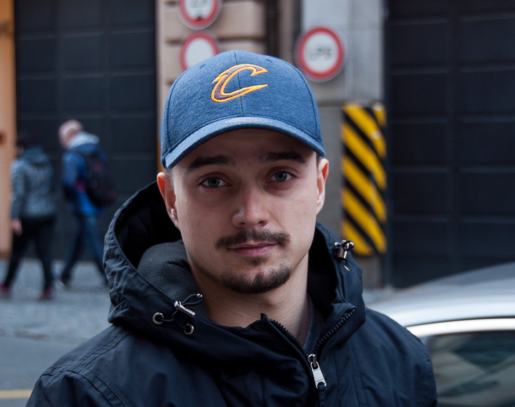 Kšiltovka Mitchell & Ness Sweat Cleveland Cavaliers Navy Snapback